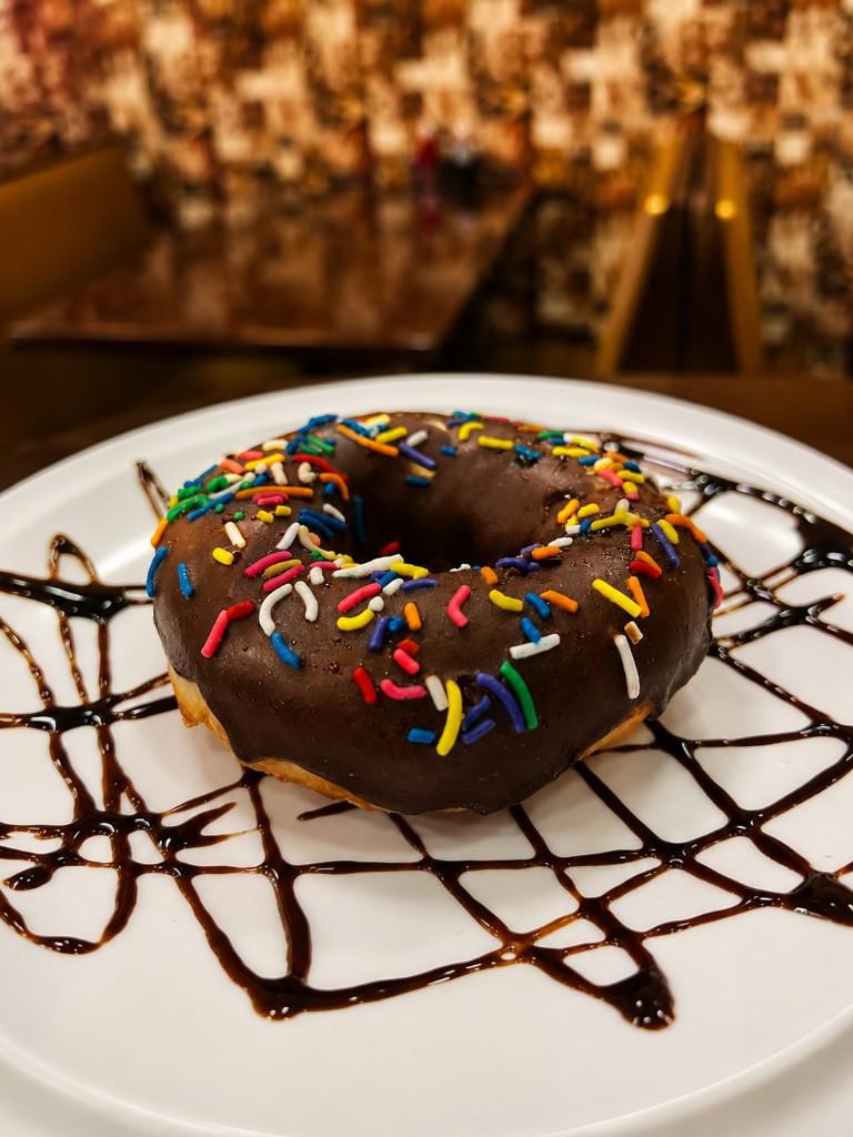 Donut de chocolate